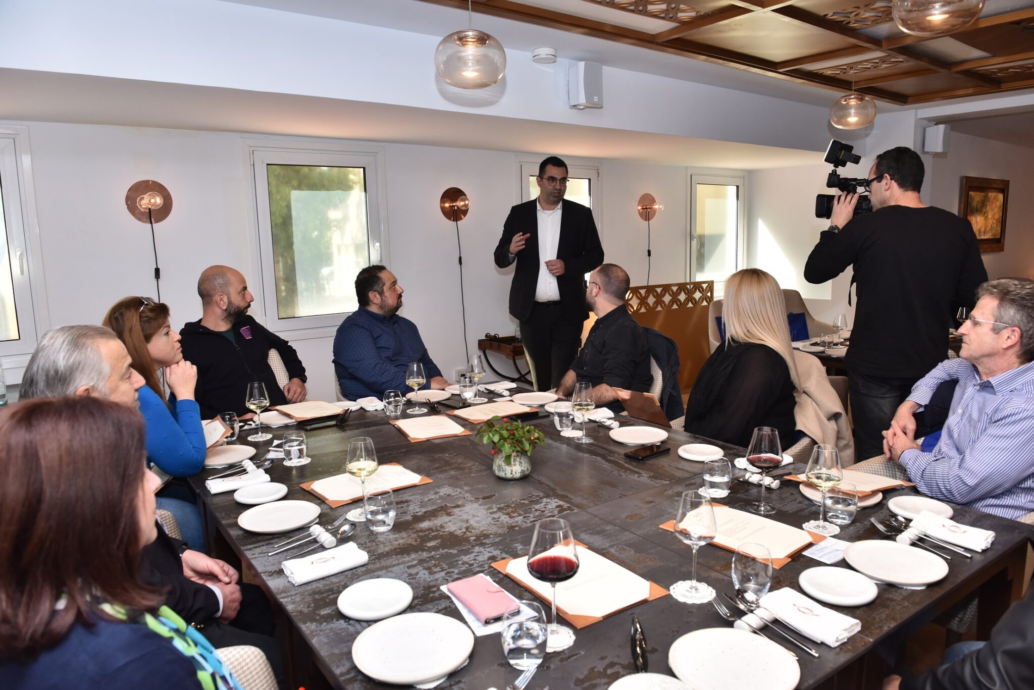 Γεύμα γνωριμίας και ενημέρωσης από το Συμβούλιο Υδατοπρομήθειας Λευκωσίας