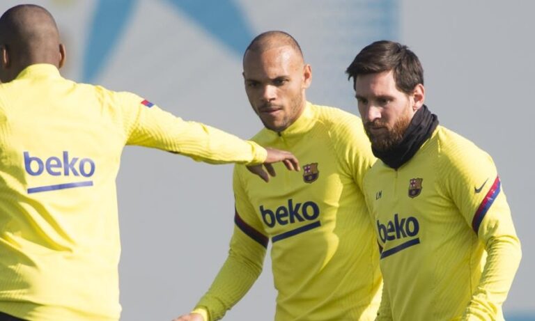 «Πρώτη» για Μπρεϊθγουέιτ στην Μπαρσελόνα