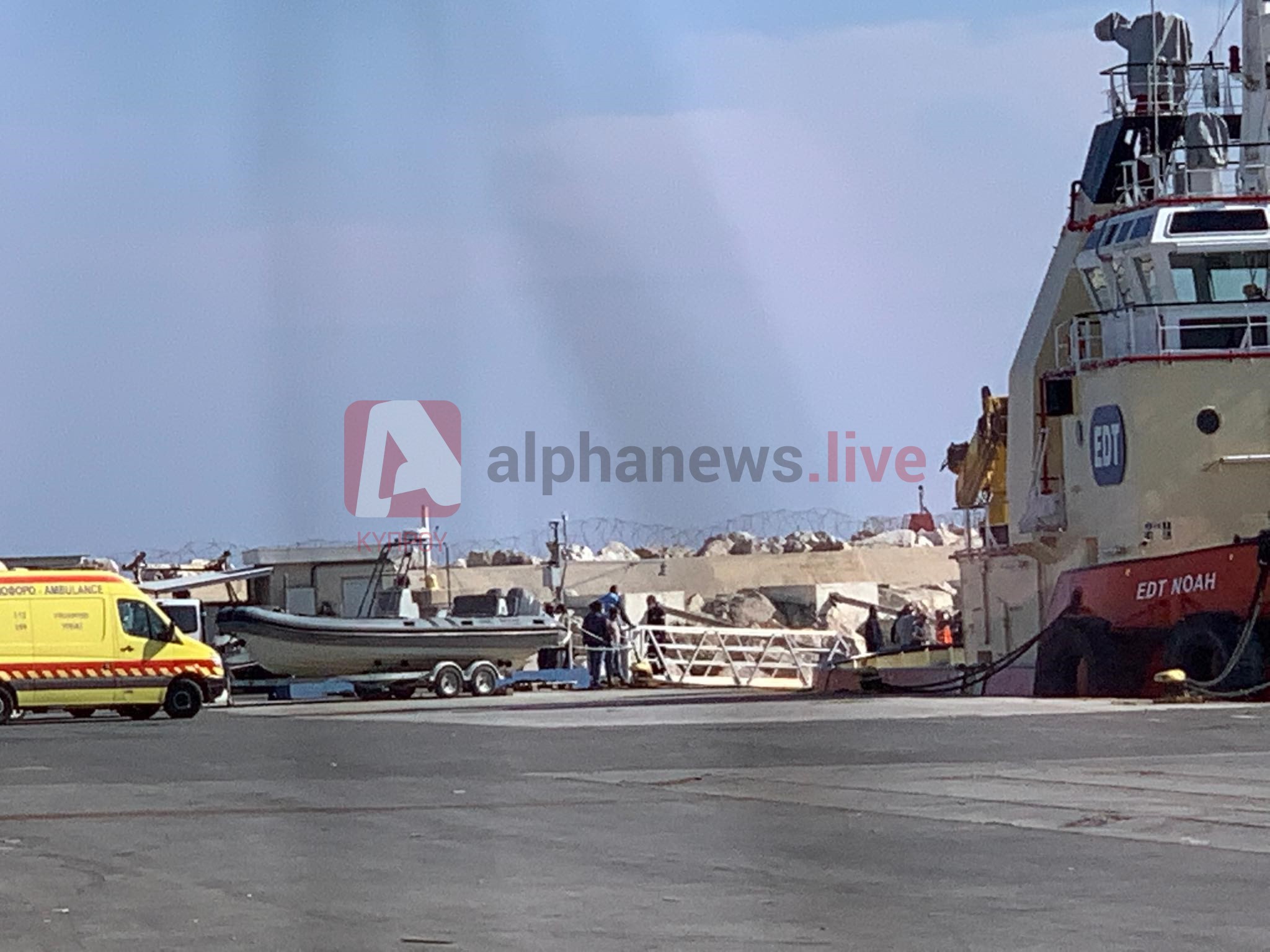 16 παιδιά στη ξύλινη βάρκα που έφτασε στη Λάρνακα από τη Μερσίνα (ΒΙΝΤΕΟ&ΦΩΤΟ)