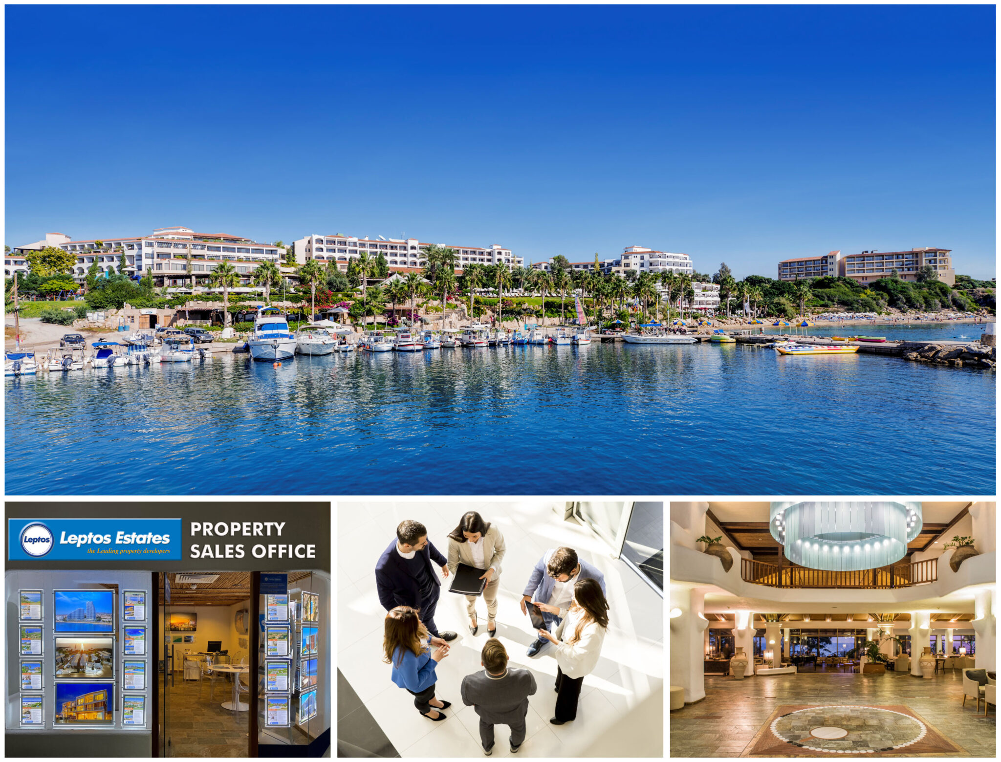 Leptos Estates: Νέο Γραφείο Πωλήσεων στο Coral Beach Hotel & Resort