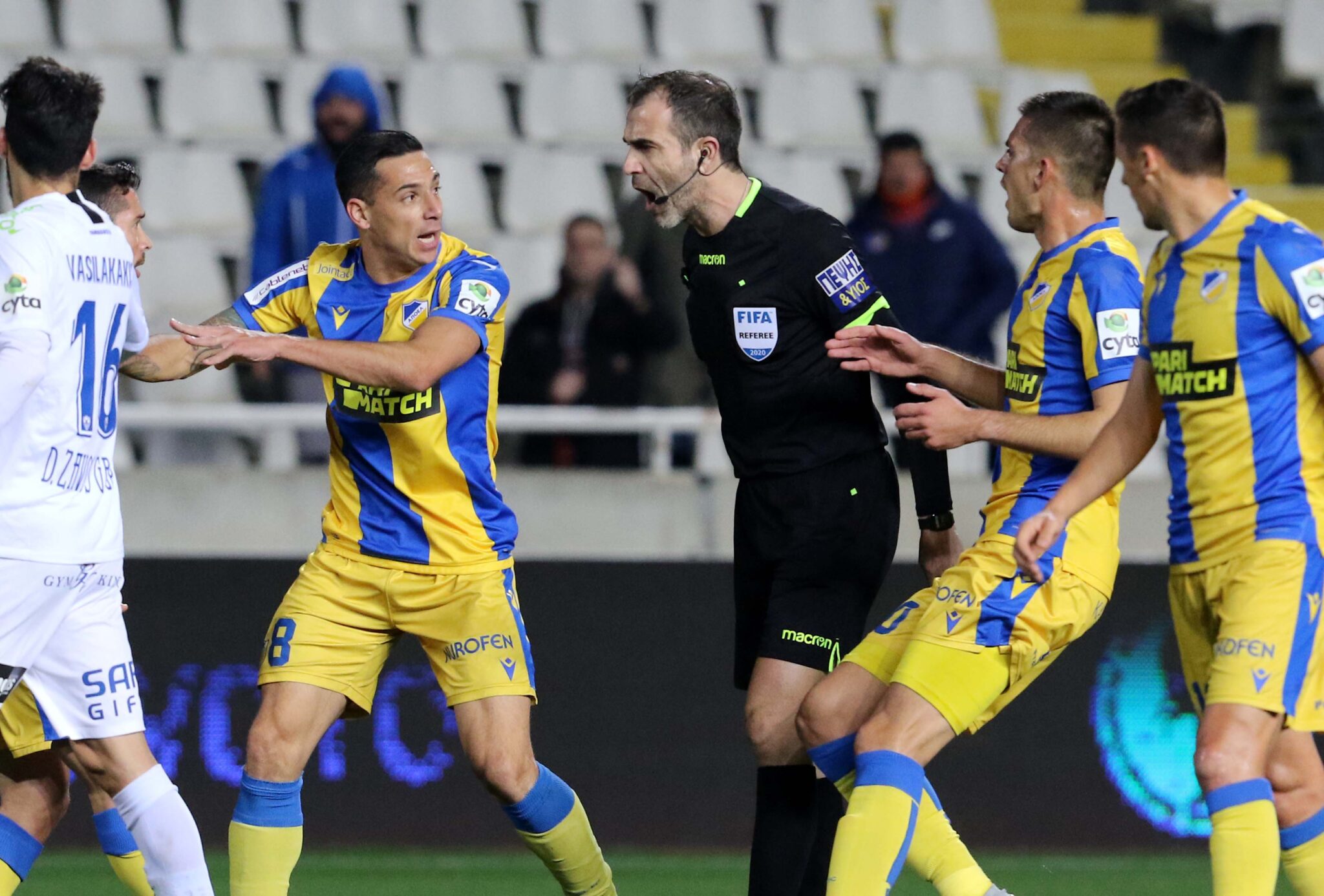 Στα χέρια ξένων παρατηρητών η αξιολόγηση των Κύπριων διαιτητών