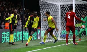 «Ταφόπλακα» της Γουότφορντ στα όνειρα της Λίβερπουλ για αήττητο πρωτάθλημα