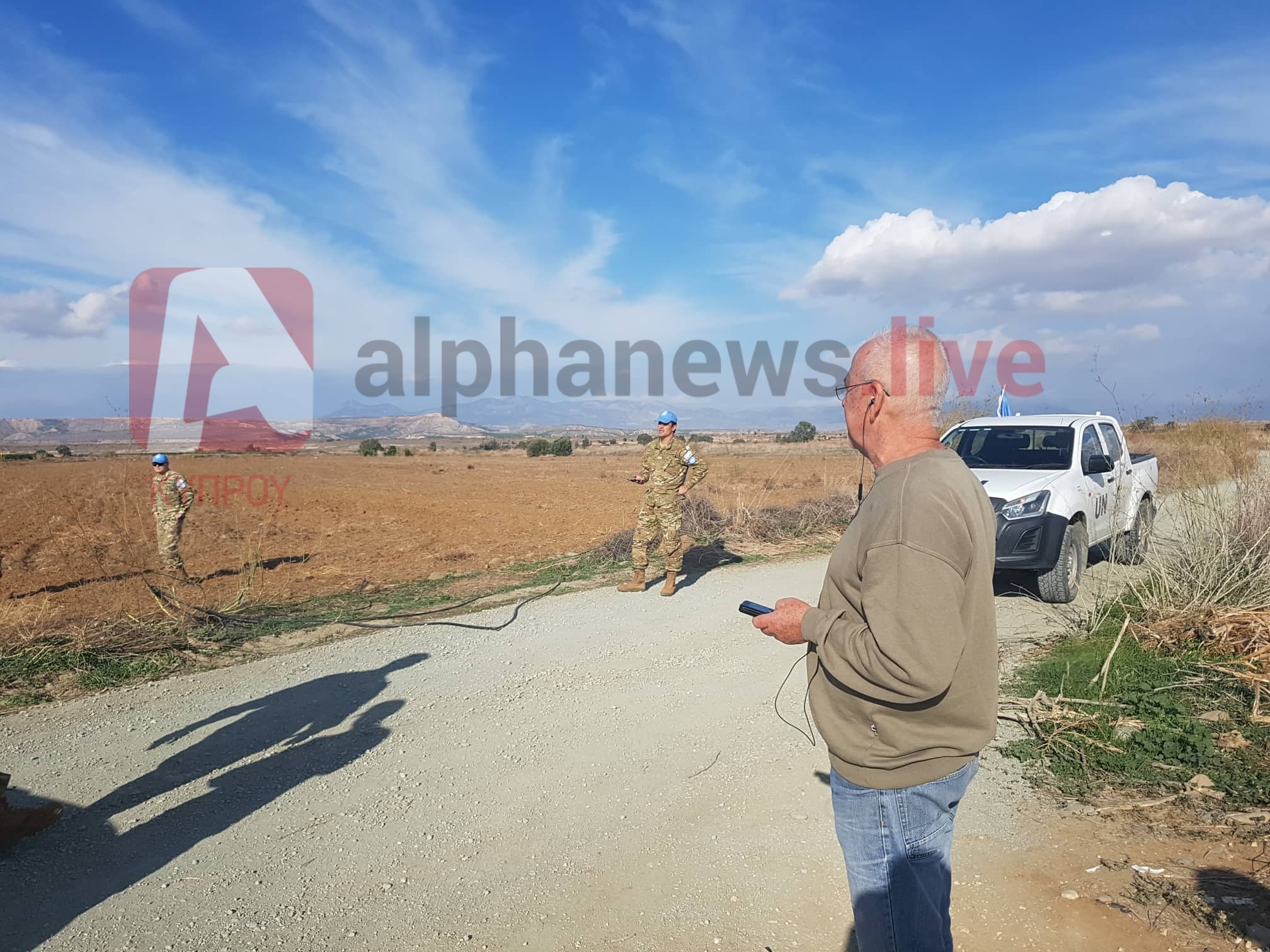 9 μετανάστες στην πράσινη γραμμή συνέλαβαν εθνοφρουροί