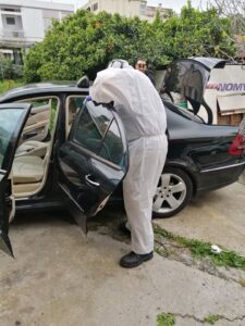 Θα μπείς σε ταξί; Ζήτα το πιστοποιητικό απολύμανσης από τον κορωνοϊό (ΦΩΤΟ)