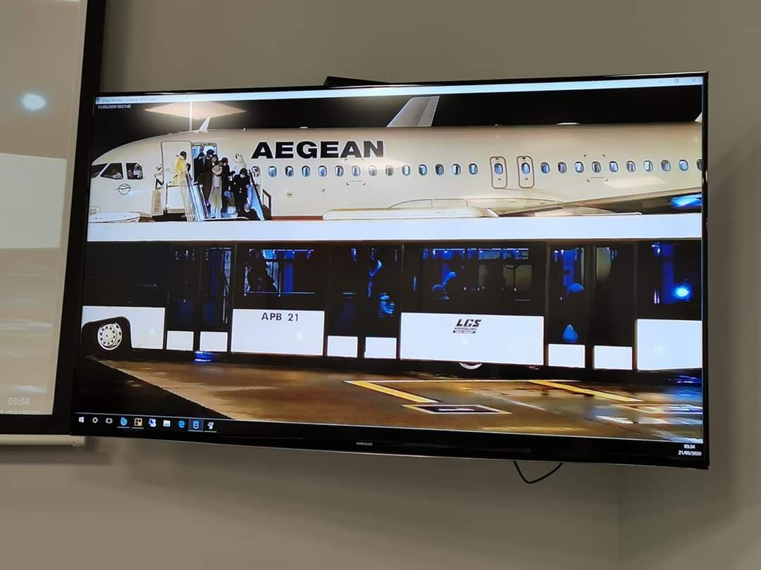 Στις 03:45 έφτασε η πρώτη πτήση επαναπατρισμού στο αεροδρόμιο Λάρνακας (ΦΩΤΟ)