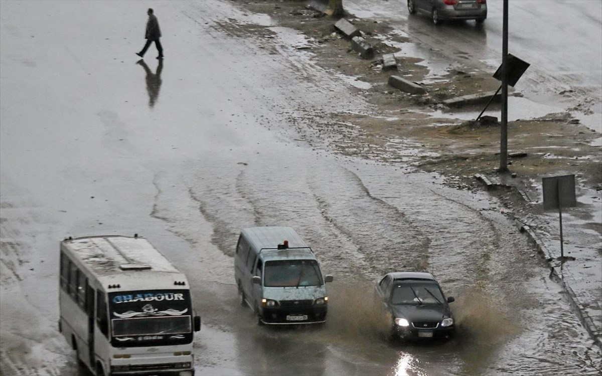 Στη δίνη της κακοκαιρίας η Αίγυπτος (ΦΩΤΟ)