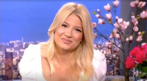 H Φαίη Σκορδά επέστρεψε στην εκπομπή – Όσα δήλωσε για τη κατάσταση της