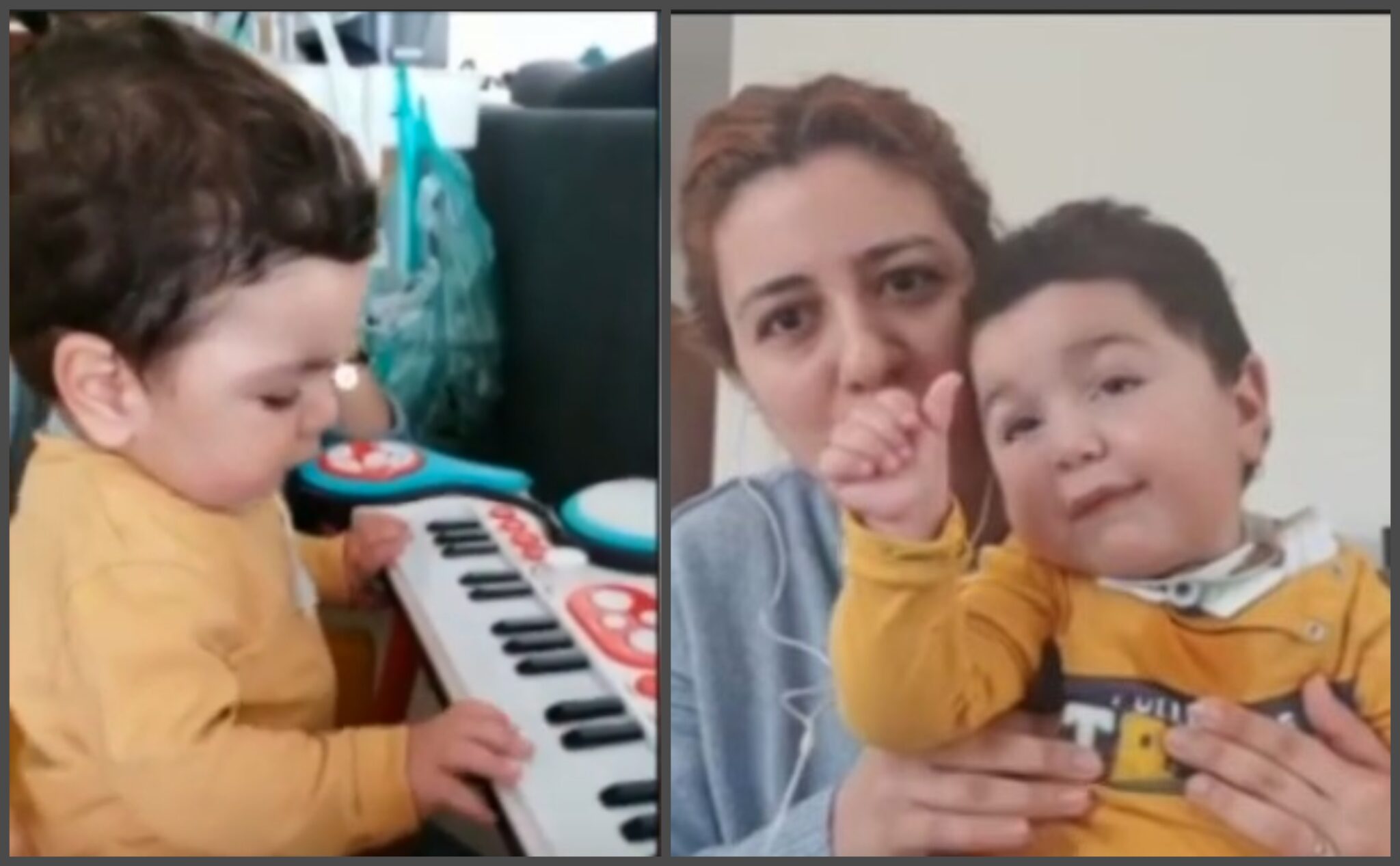 Όλα ΟΚ λέει ο μικρός Αντώνης και μας δείχνει τις δεξιότητες του στο πιάνο! (VID)