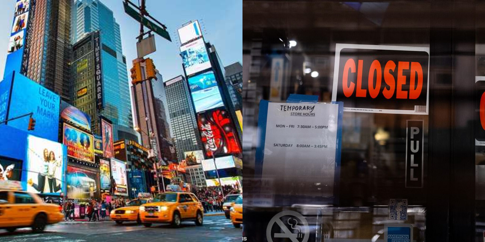 "Βουβή" η Νέα Υόρκη: H πόλη που δεν κοιμάται ποτέ "έσβησε" λόγω κορωνοϊού (ΦΩΤΟ)