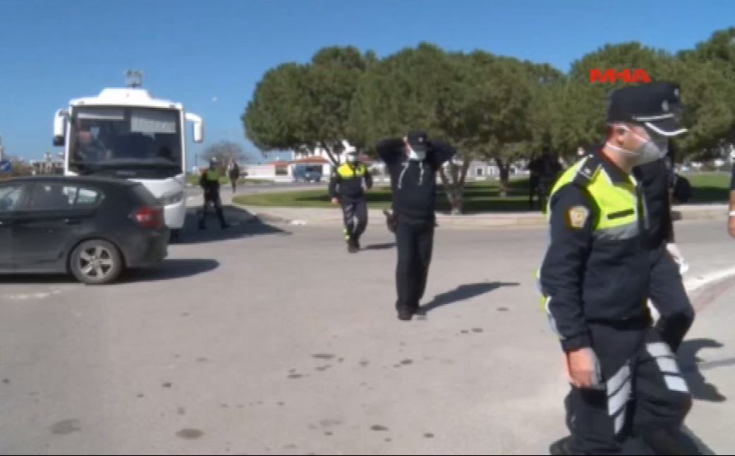 Πανικός και πρωτοφανή μέτρα στα κατεχόμενα μετά το πρώτο κρούσμα κορωνοϊού (VID)