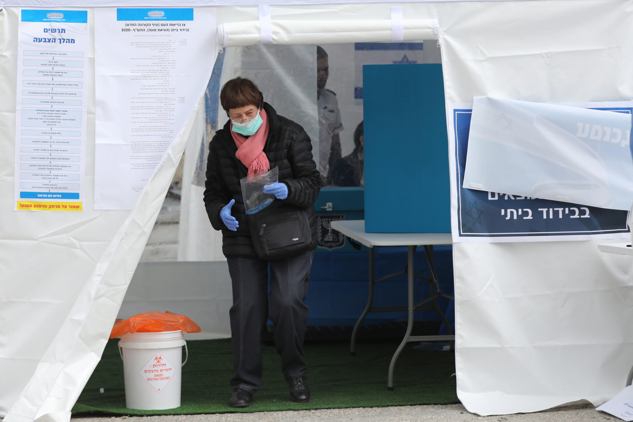 Ξανά στις κάλπες οι Ισραηλινοί υπό τη σκιά εξάπλωσης του κορωνοϊού (BINTEO)