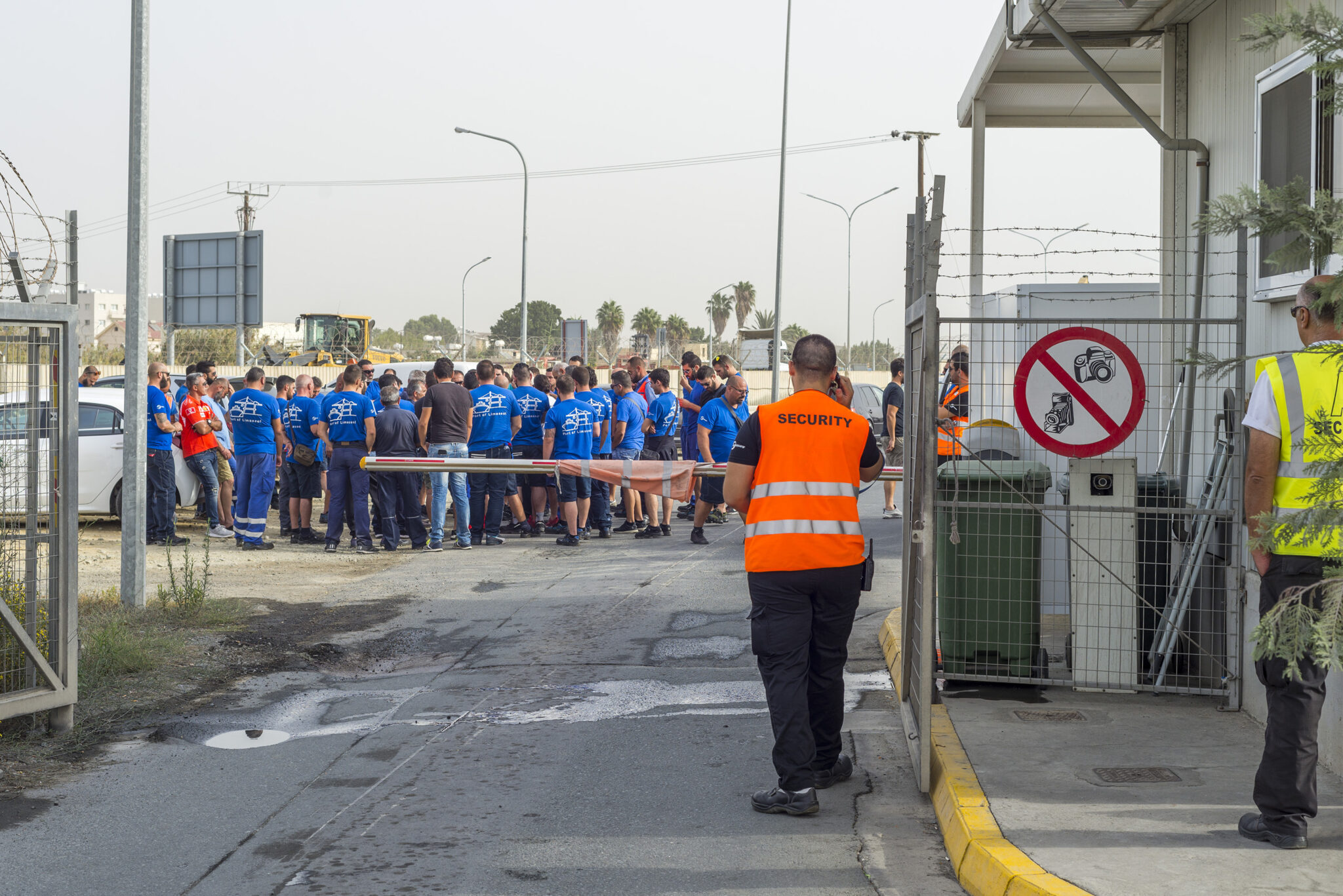 "Λουκέτο" στο λιμάνι Λεμεσού από δυναμικές κινητοποιήσεις των εργαζομένων