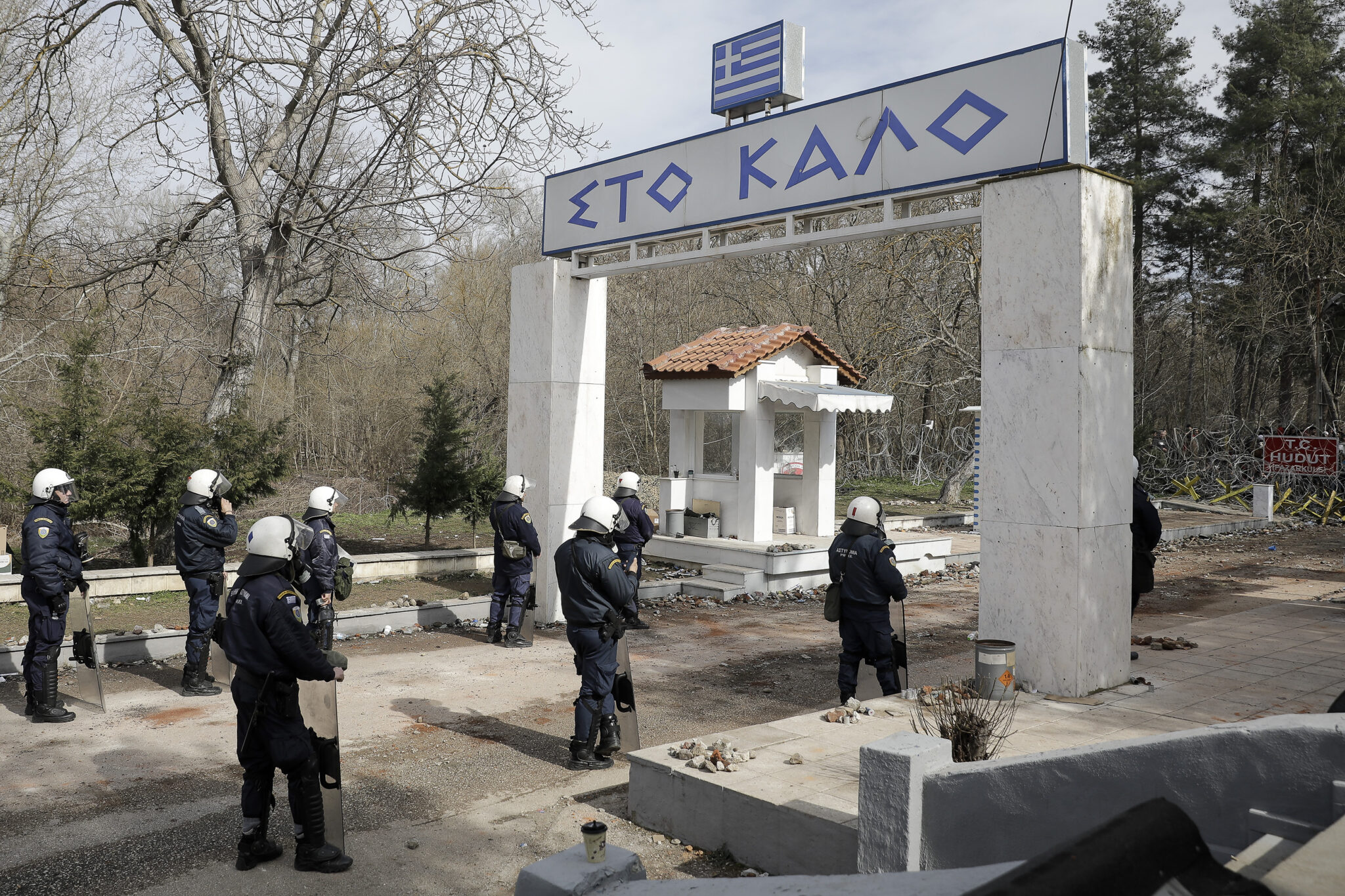 Έφτασε το αυστριακό όχημα για τη φύλαξη των συνόρων στον Έβρο (ΦΩΤΟ)