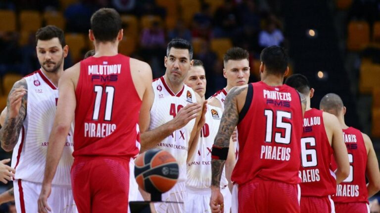 Αίτημα του Ολυμπιακού για αναβολή ή αλλαγή έδρας με Αρμάνι Μιλάνο