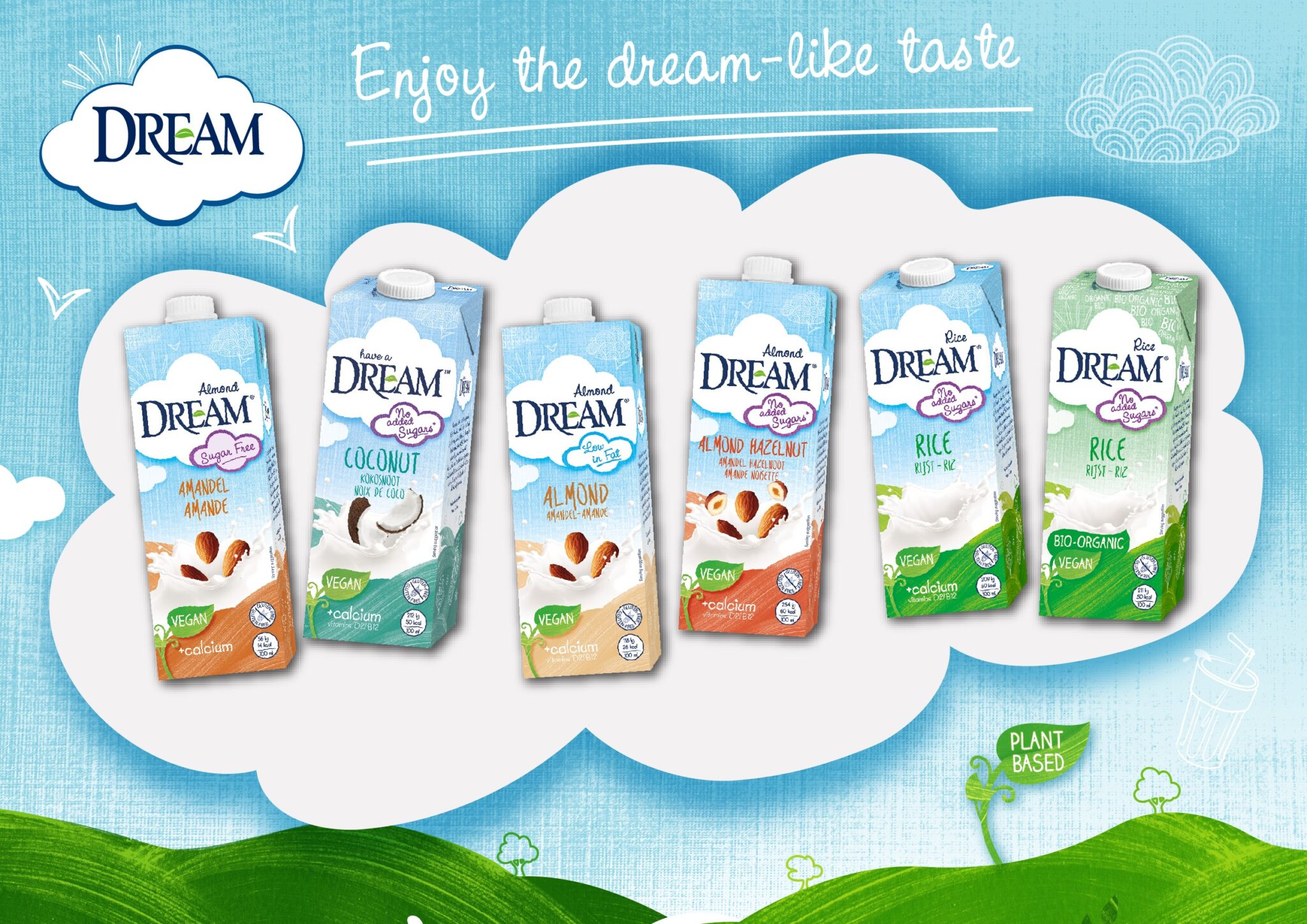 Απολαύστε το όνειρο με τα φυτικά ροφήματα Dream