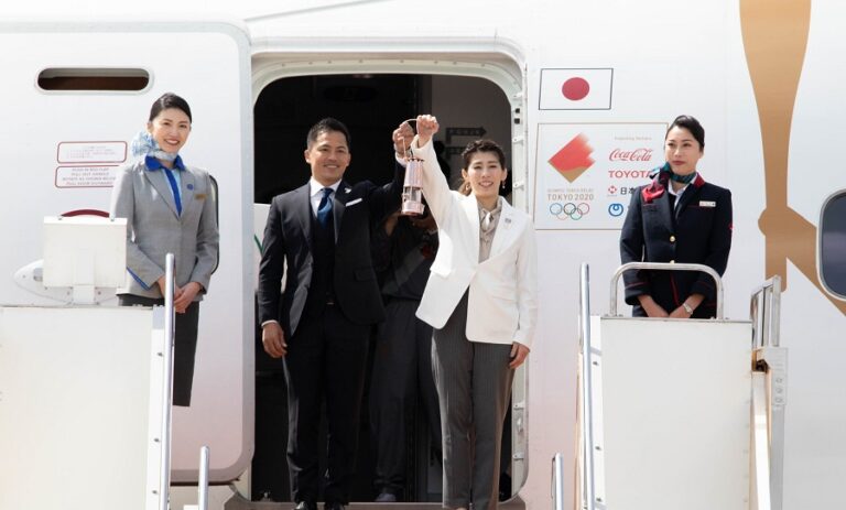 Έφτασε στην Ιαπωνία η Ολυμπιακή Φλόγα (BINTEO)