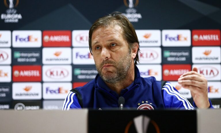 Μαρτίνς: «Δεν μας αρέσει που θα γίνει έτσι το ματς, αλλά θα τα δώσουμε όλα»