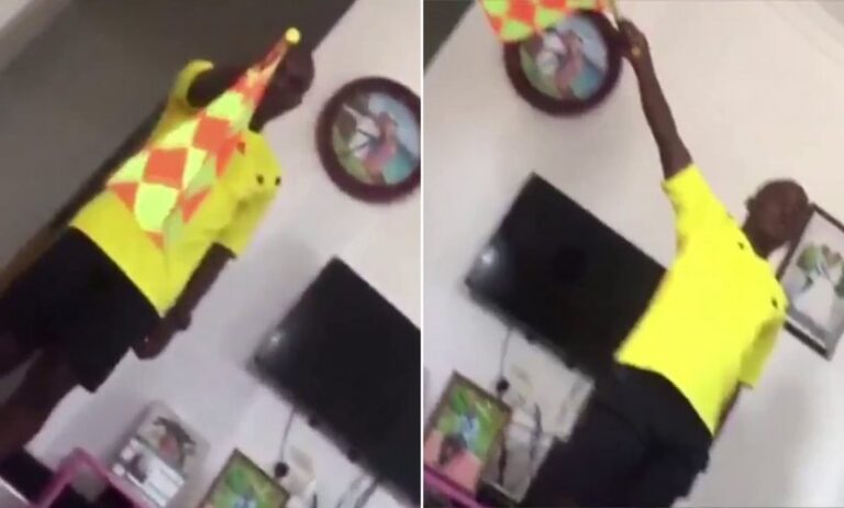 Viral: Βοηθός διαιτητής σε βγάζει… οφσάιντ από το σαλόνι του (ΒΙΝΤΕΟ)