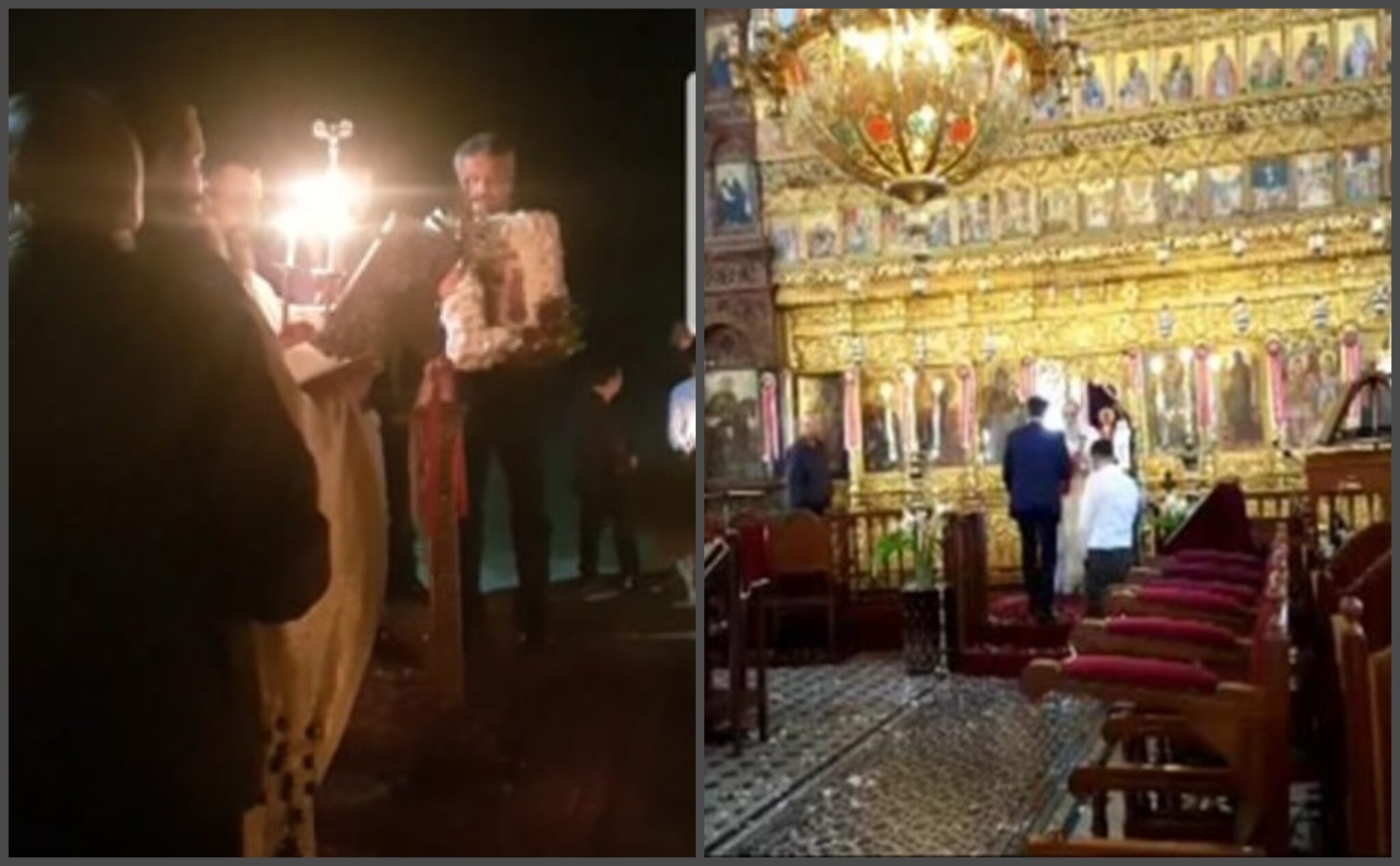 Στο "μικροσκόπιο" βίντεο από τις Ακολουθίες στο ναό των Παλαιοημερολογιτών (VID)