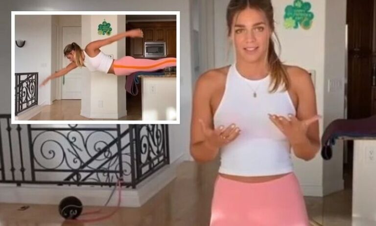 Ρωσίδα πρωταθλήτρια… κολυμπάει στην κουζίνα του σπιτιού της (ΒΙΝΤΕΟ)