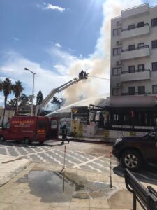 Στις φλόγες δυο διαμερίσματα στην Πάφο από ξεχασμένο μαγειρικό σκεύος