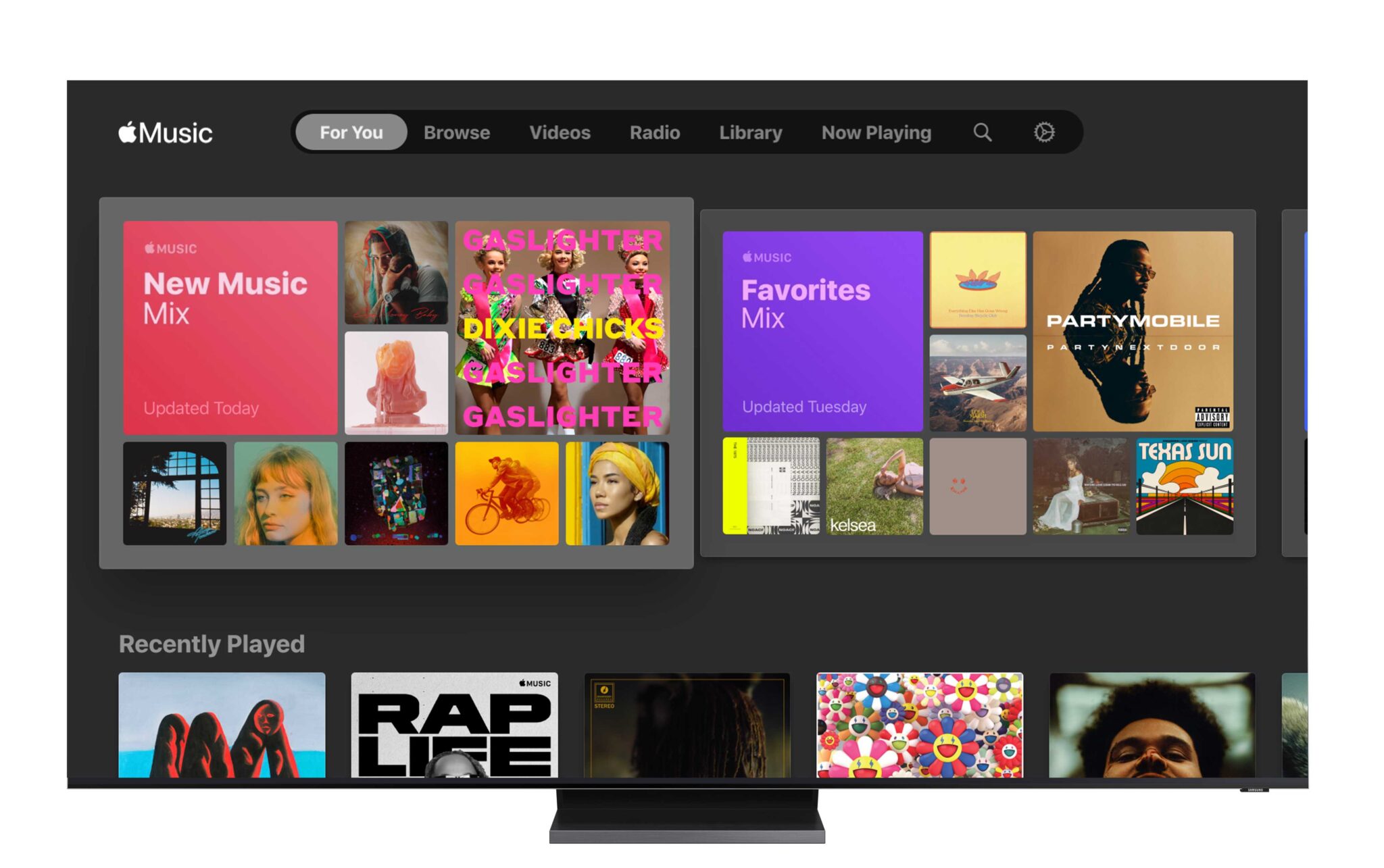 Η Samsung φέρνει από σήμερα την υπηρεσία Apple Music στις Smart TVs