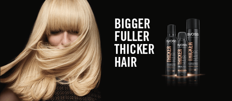 Syoss Thicker Hair για μαλλιά με extra όγκο και κράτημα!
