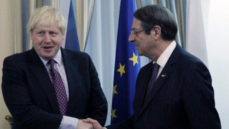 Πρόεδρος Αναστασιάδης: Το μήνυμα συμπαράστασης στον Μπόρις Τζόνσον