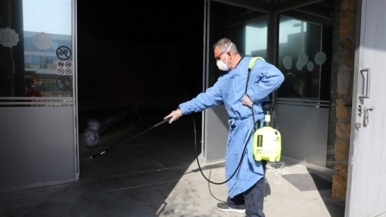 Απολυμάνθηκε ο χώρος του Τμήματος Καθαριότητας στο ΓΝ Πάφου λόγω κρούσματος