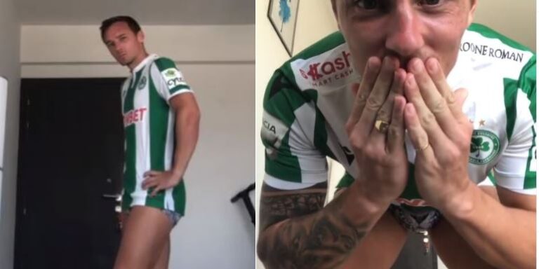 Ο ξέφρενος πανηγυρισμός του Μποτεάκ της Ομόνοιας με το… εσώρουχο (ΒΙΝΤΕΟ)