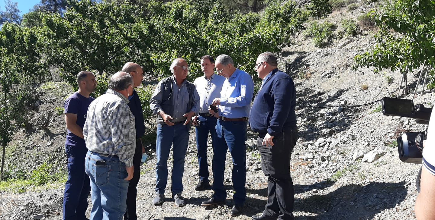 Καδής: Τάχιστη καταγραφή ζημιών από χαλαζόπτωση και επαναφύτευση καλλιεργειών