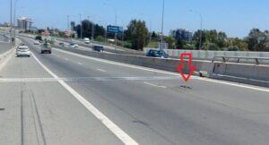 Κλειστό και σήμερα τμήμα του αυτοκινητόδρομου Λεμεσού-Λευκωσίας