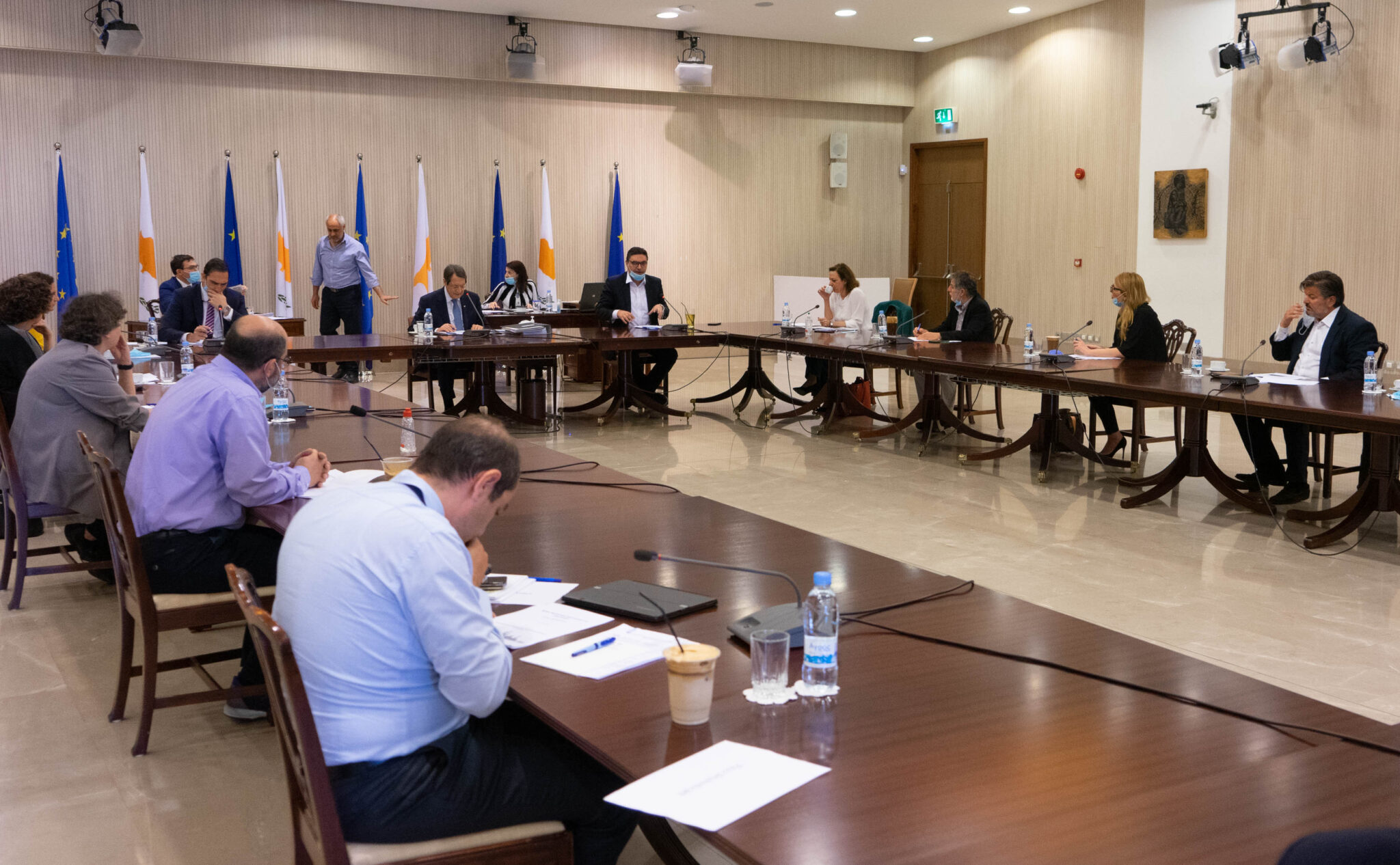 Κούσιος: "Πολύ κρίσιμη" η σύσκεψη Προέδρου Αναστασιάδη-Επιδημιολογικής Ομάδας