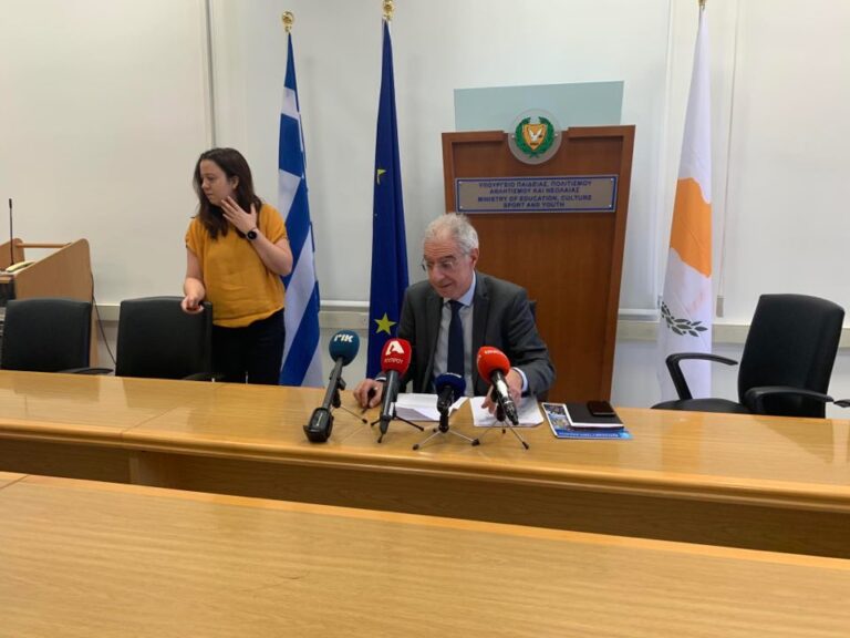 Ανακοίνωσε επιστροφή 769 μαθητών ειδικής εκπαίδευσης στα θρανία ο Προδρόμου