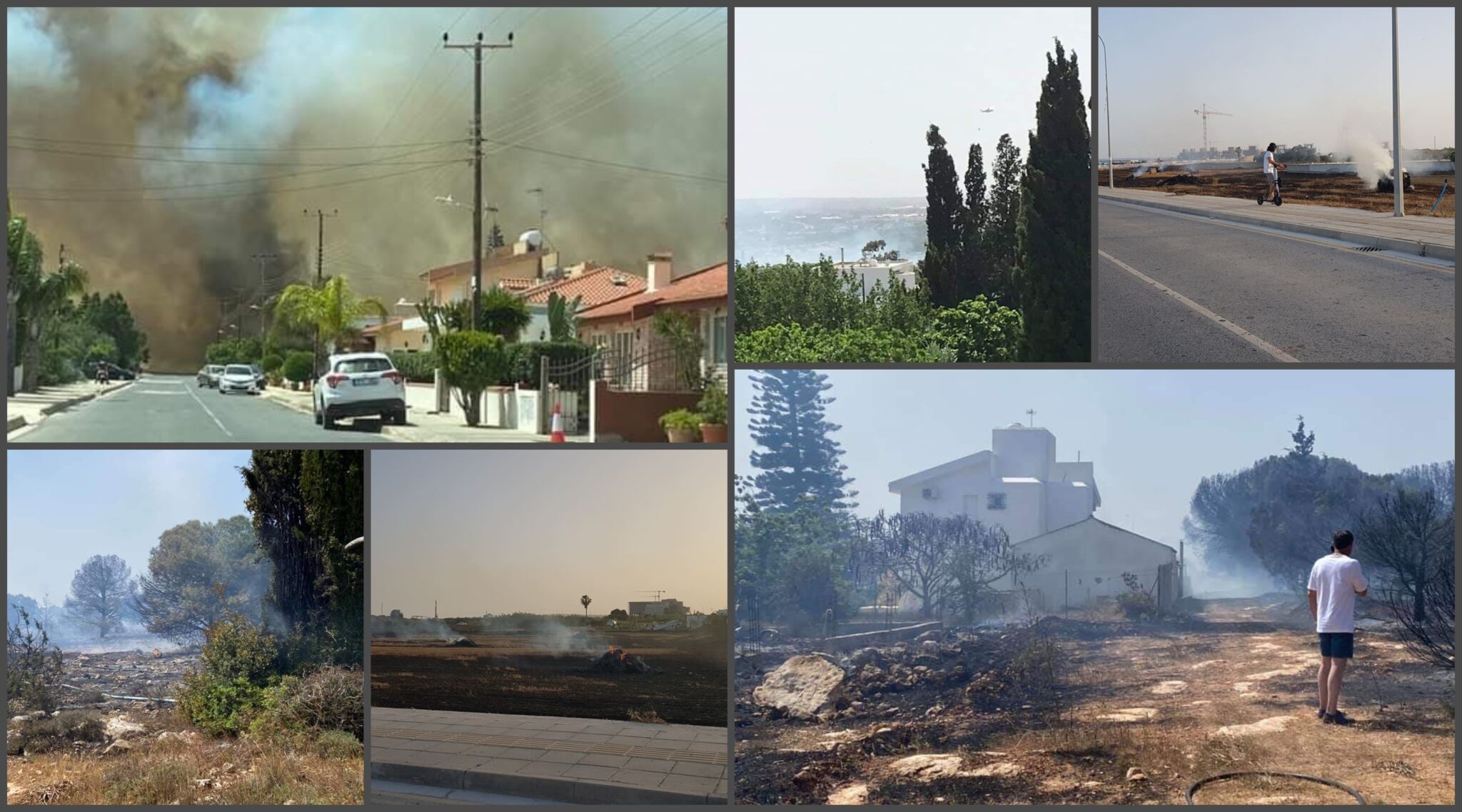 Μαρτυρίες από Αγία Νάπα: "Ίσα που προλάβαμε να σώσουμε το σπίτι μου" (ΒΙΝΤΕΟ)