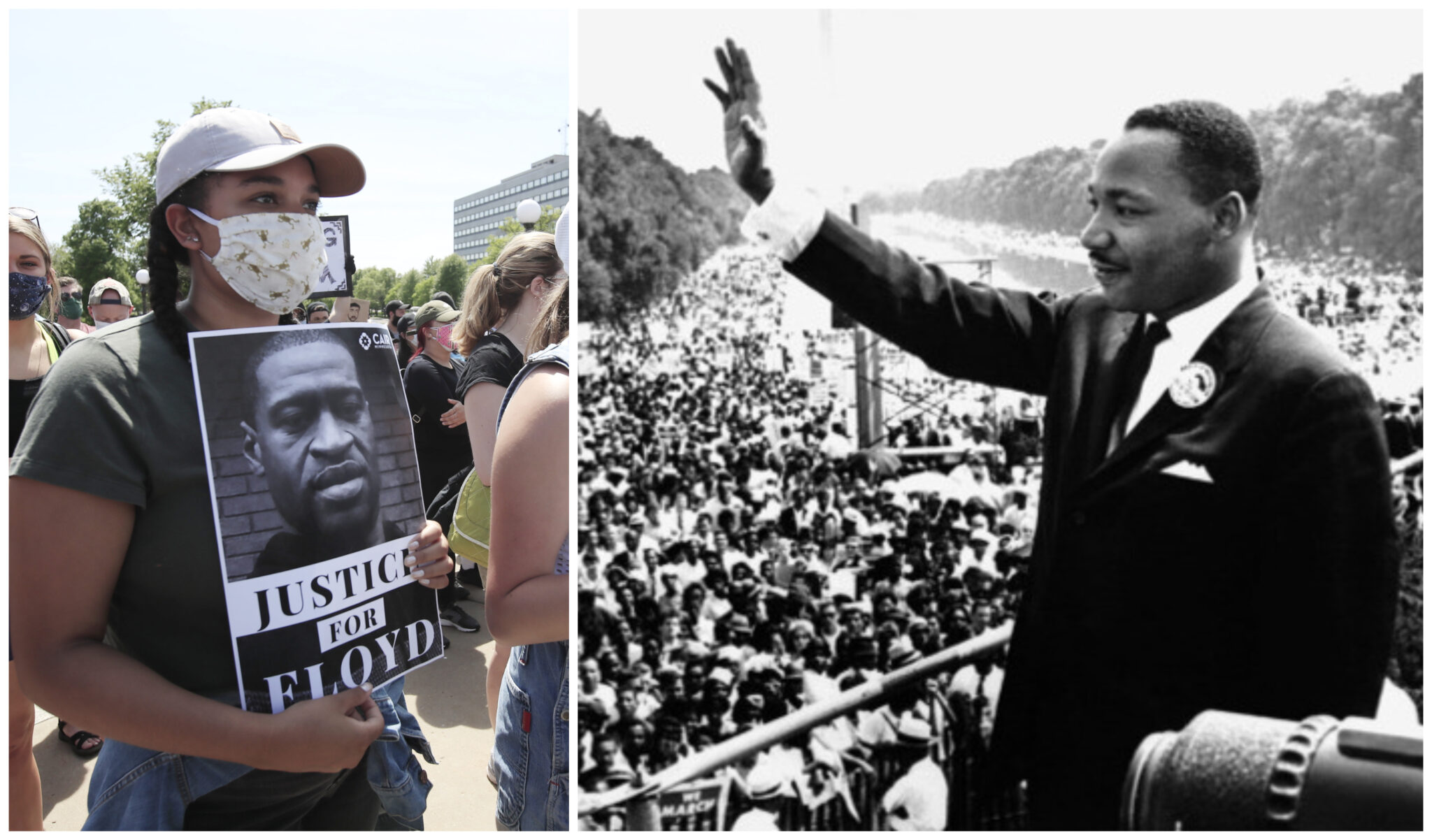 Από το "όνειρο" του Λούθερ Κινγκ … στον Φλοϊντ (ΒΙΝΤΕΟ)