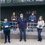 Διανομή προστατευτικών μασκών από το  ΕΒΕ Λευκωσίας σε επιχειρήσεις μέλη του