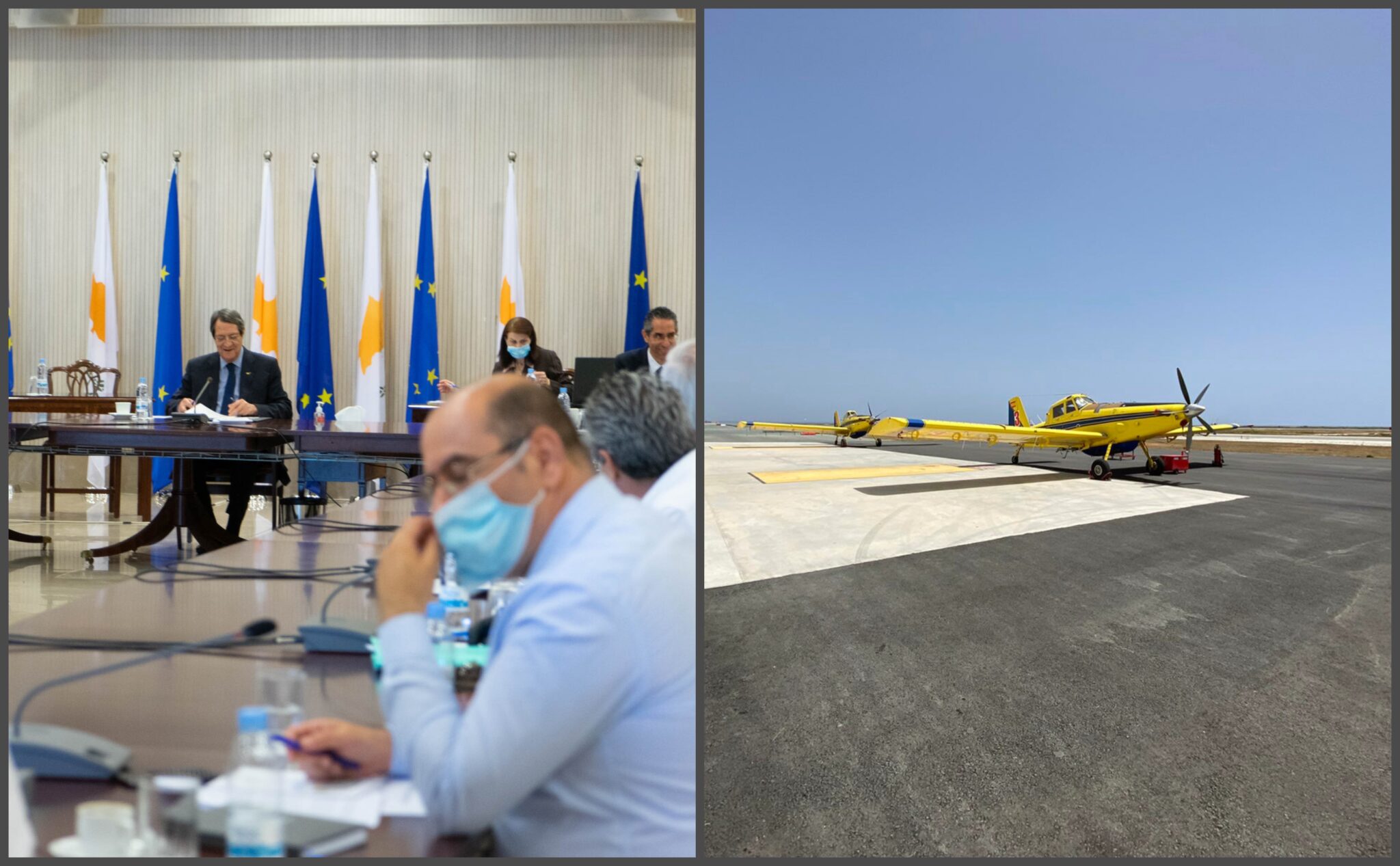 Στην Κύπρο τα AirTractor, σε βάρδιες τα πλήρωματα παρά την καραντίνα (ΒΙΝΤΕΟ)