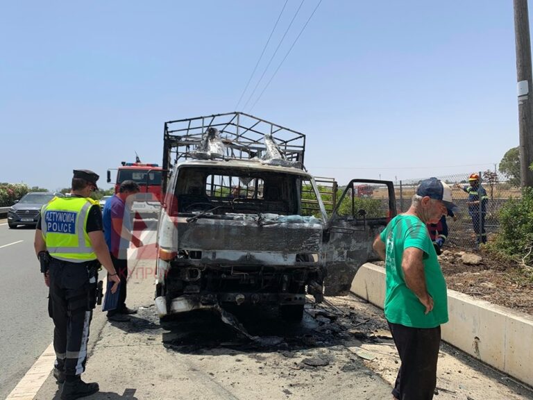 Στο παρά πέντε γλύτωσε υποστατικό από φωτιά που ξέσπασε σε όχημα (ΒΙΝΤΕΟ&ΦΩΤΟ)