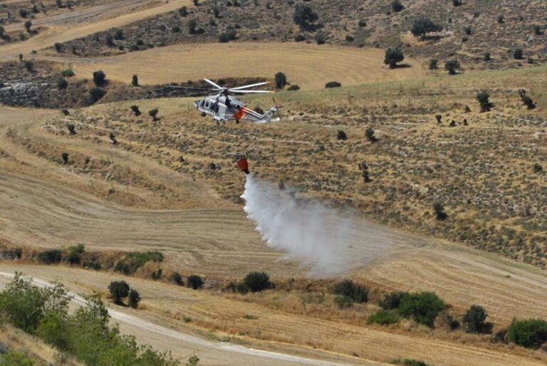 "Μάχη" με τις φλόγες Πυροσβεστικής και Τμήματος Δασών στην επαρχία Λεμεσού