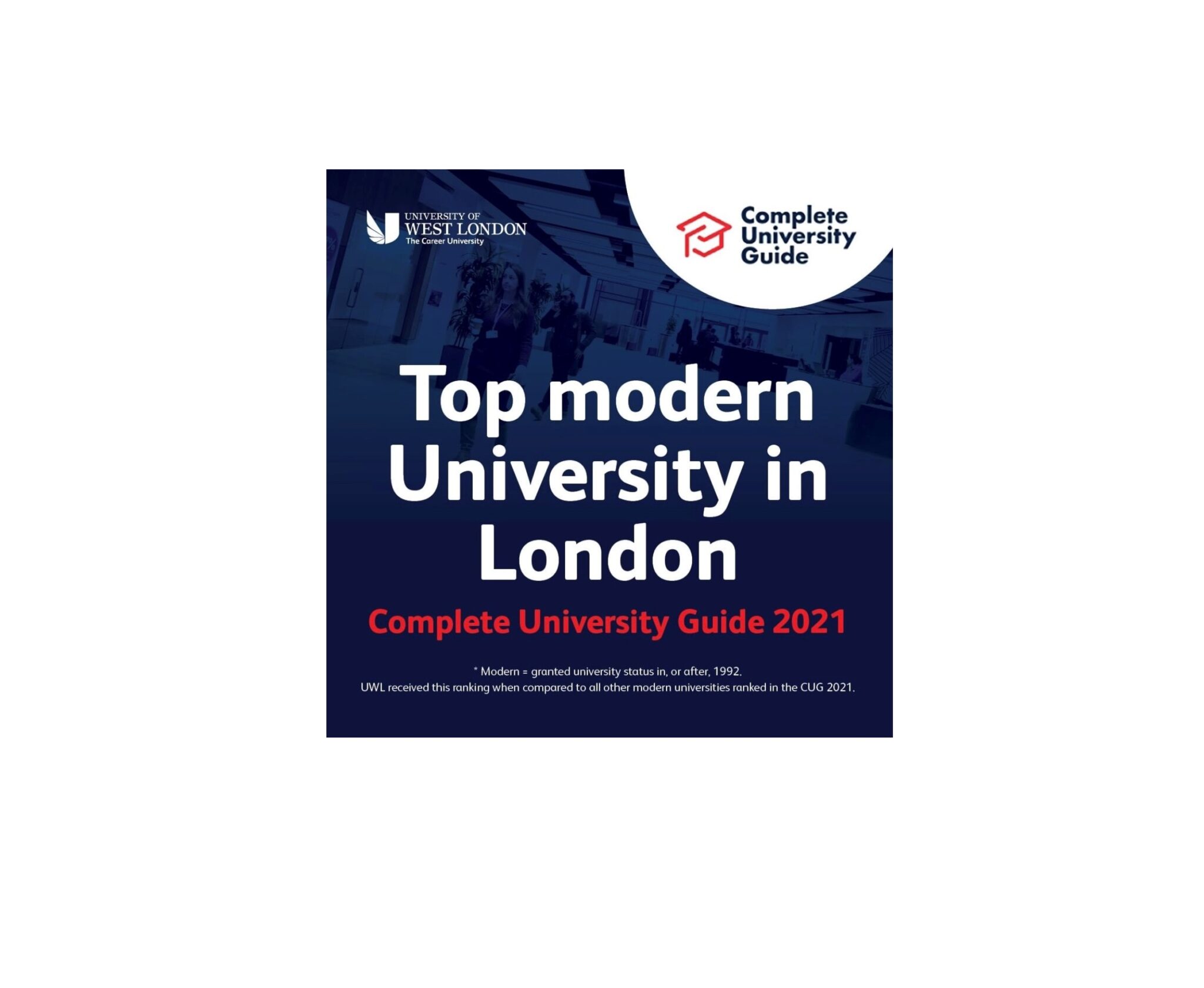 Tο CIM συγχαίρει το UNIVERSITY OF WEST LONDON (UK)