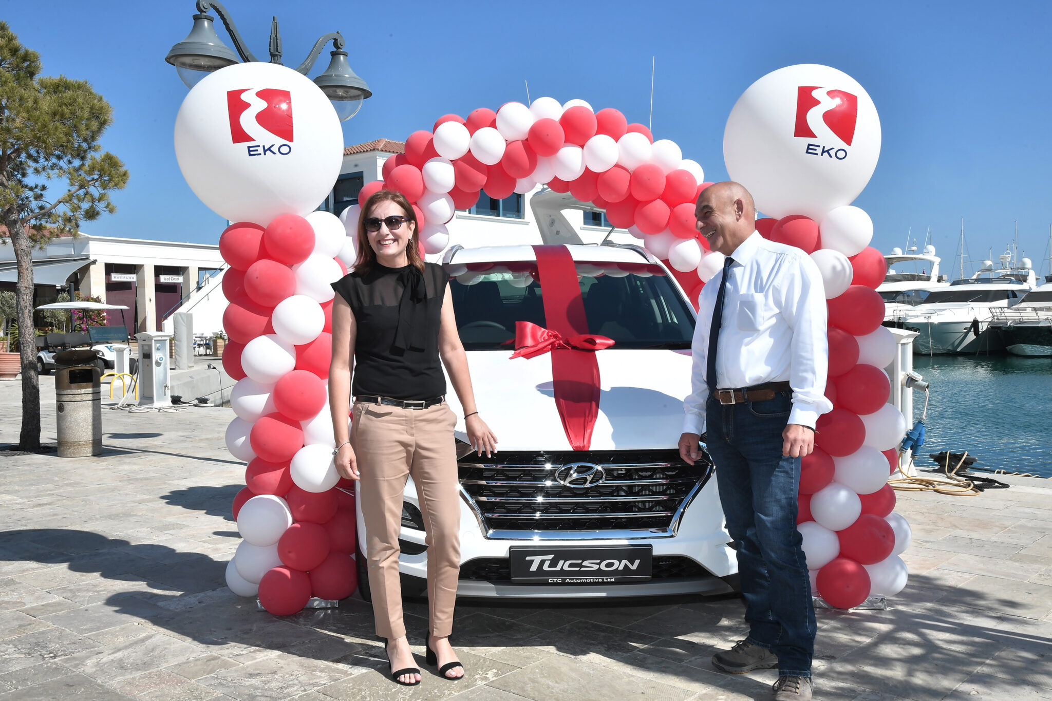 Η ΕΚΟ Κύπρου παρέδωσε στην τυχερή νικήτρια το πρώτο HYUNDAI TUCSON
