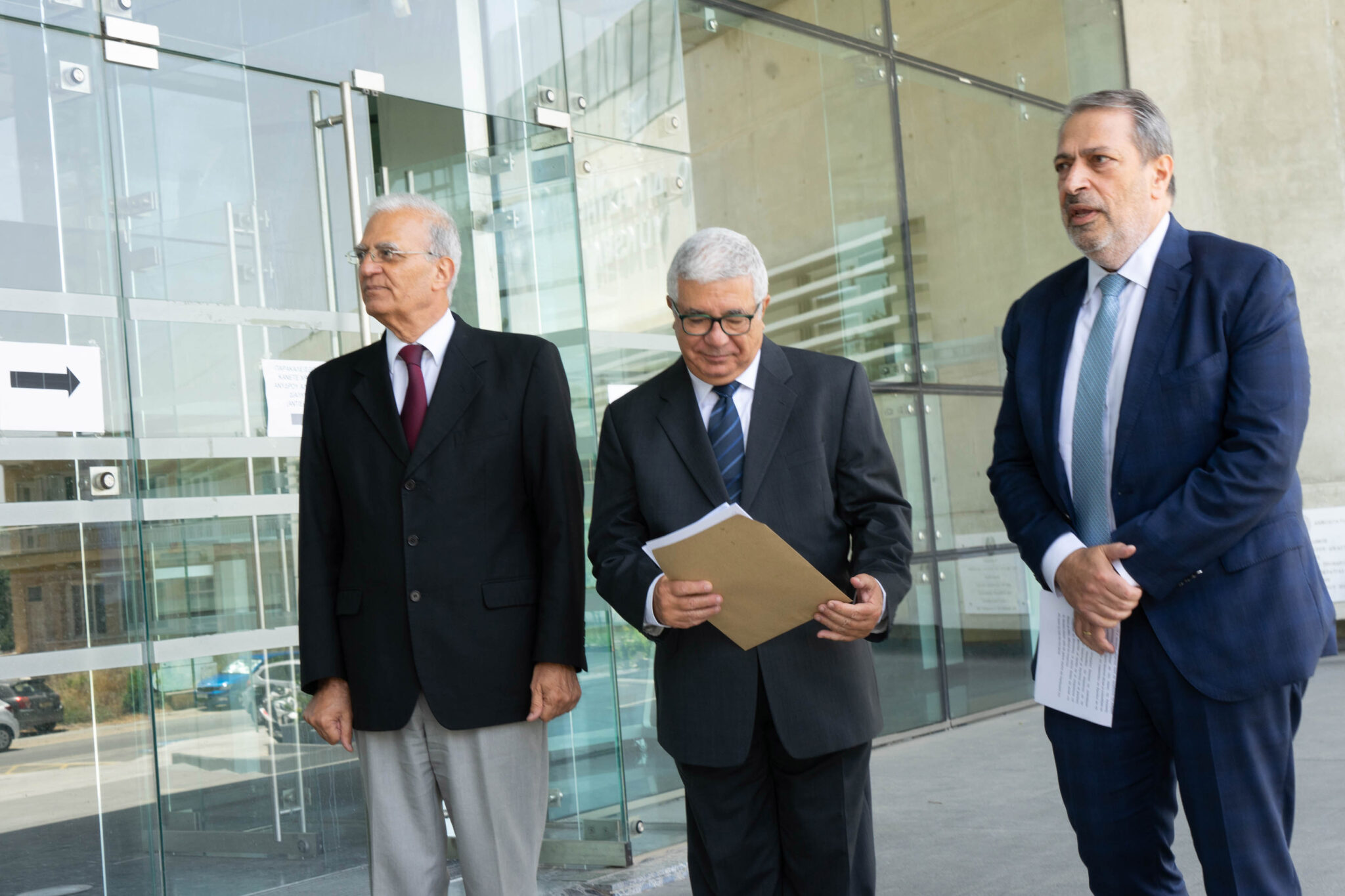 Επικεντρωμένοι στο στόχο για εκσυγχρονισμό της δικαιοσύνης Σαββίδης και Ναθαναήλ