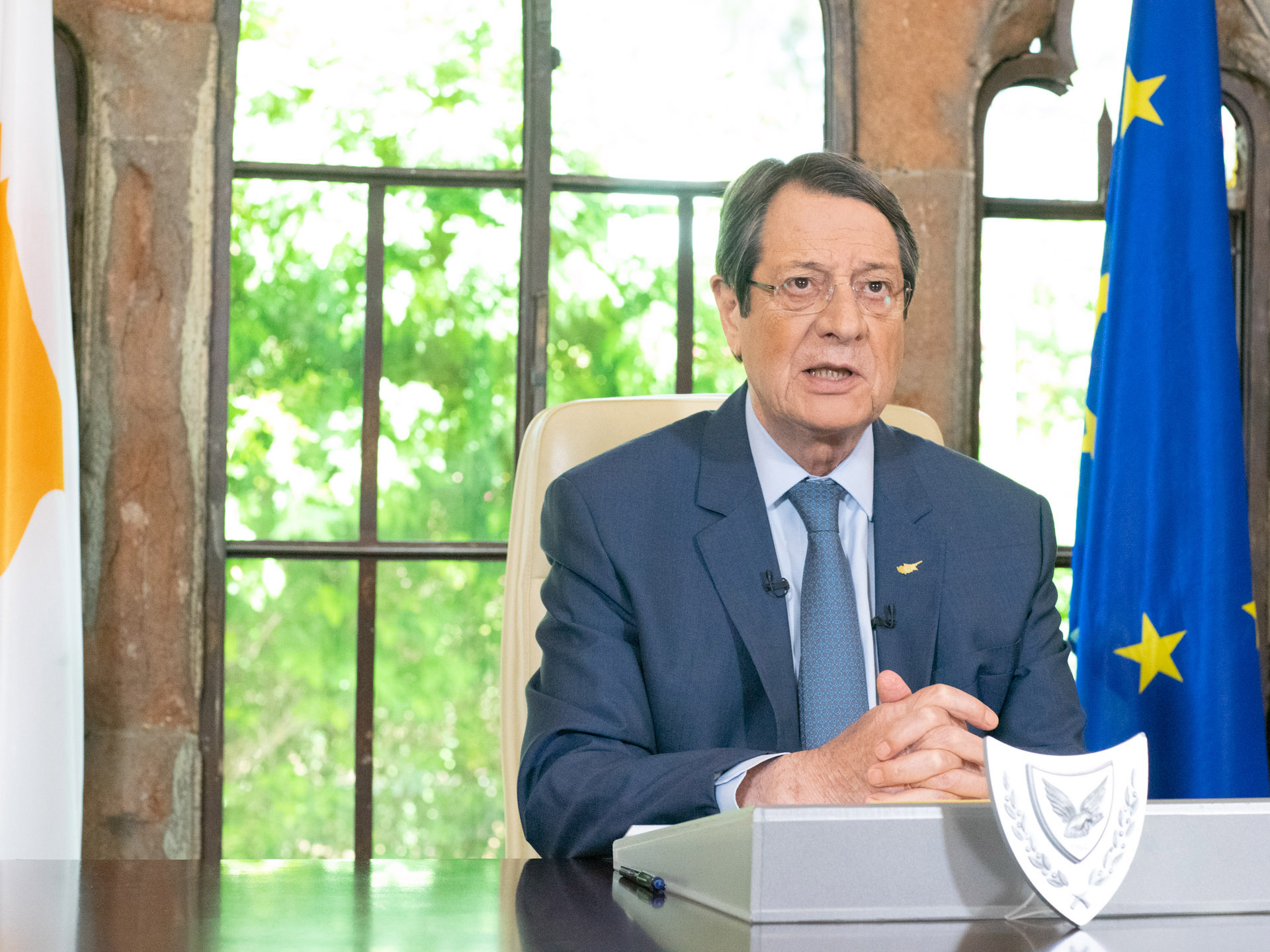 Πρόεδρος Αναστασιάδης: "Πρωτίστως περιβαλλοντική κρίση η πανδημία του κορωνοϊού"