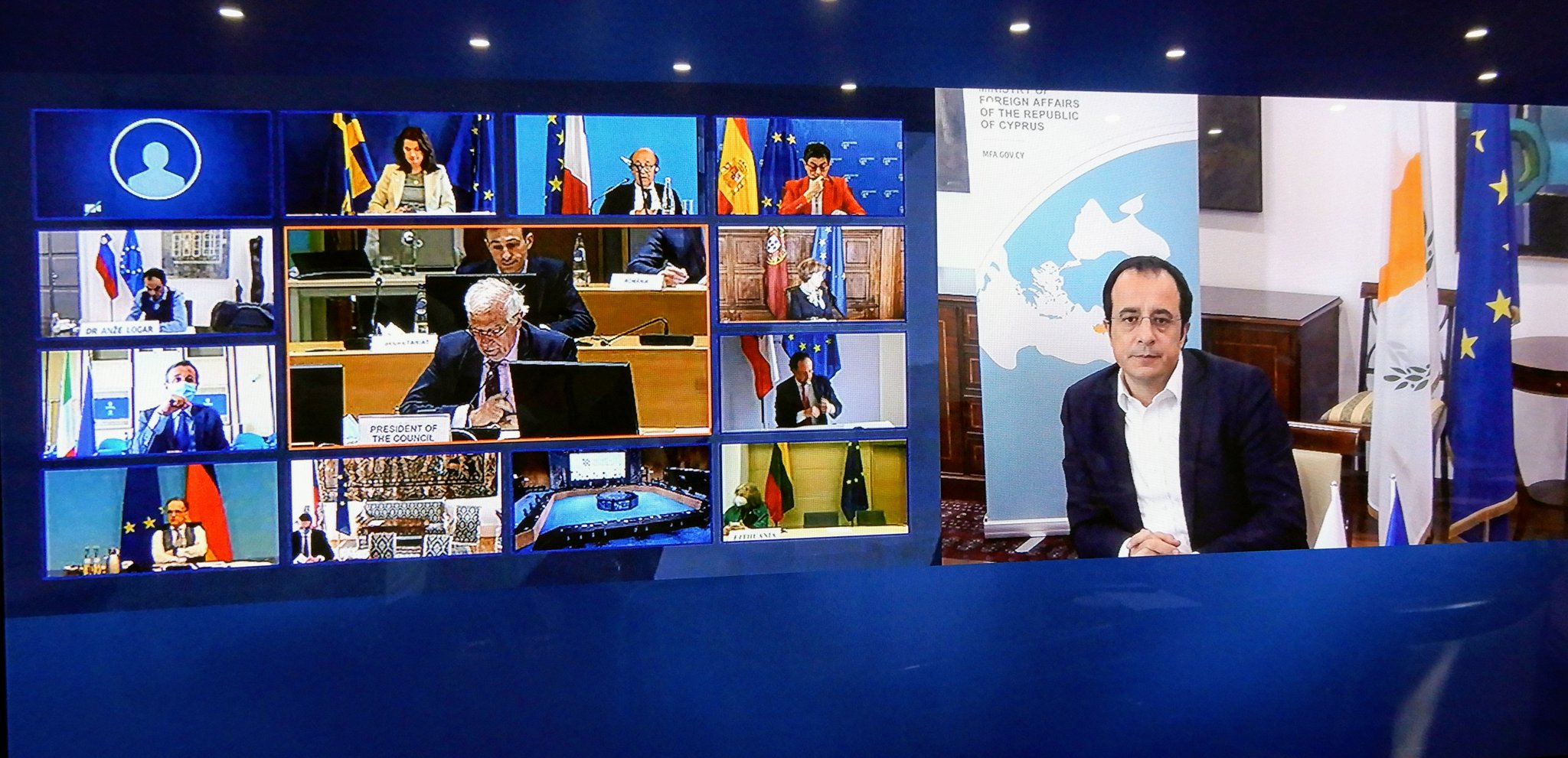 Τουρκικές προκλήσεις: Στο επίκεντρο τηλεδιάσκεψης Ευρωπαίων και Αμερικανού ΥΠΕΞ