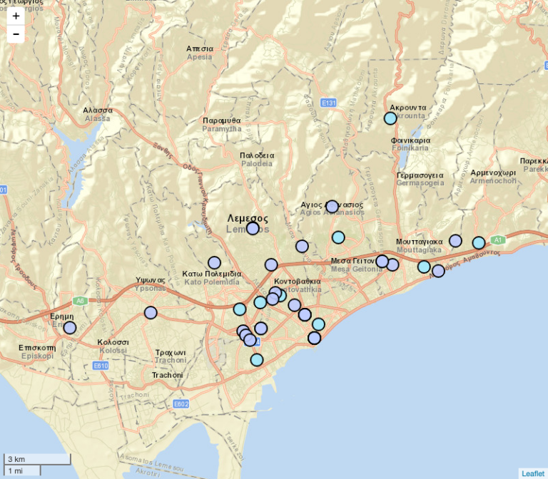 Σεισμική δόνηση "ταρακούνησε" την Λεμεσό (ΧΑΡΤΗΣ)
