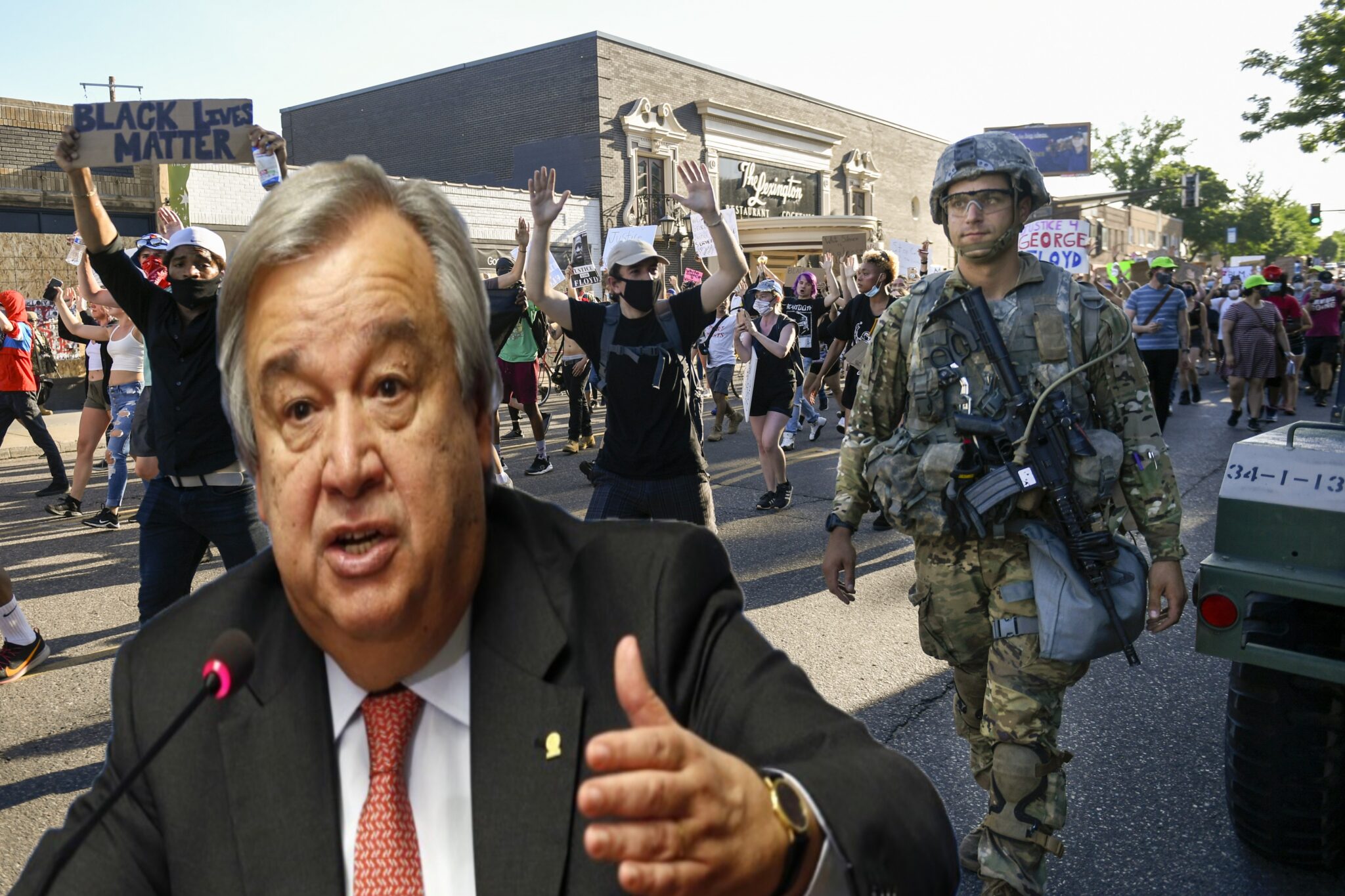 Να διερευνηθούν τα κρούσματα αστυνομικής βίας στις ΗΠΑ, λέει ο Γκουτέρες