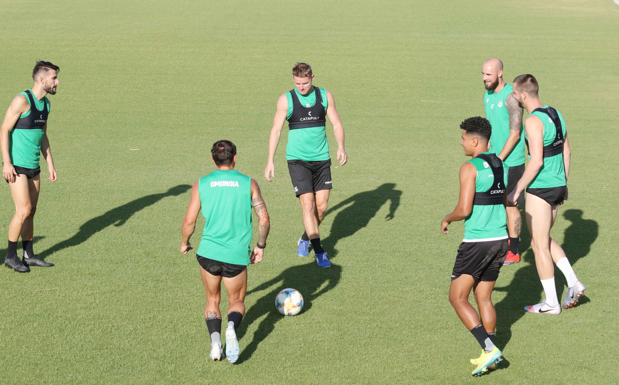 Πλάνα από την πρώτη προπόνηση της Ομόνοιας (ΒΙΝΤΕΟ)