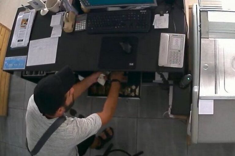 ΦΩΤΟ: Αυτός είναι ο ύποπτος που έβαλε "χέρι" σε ταμείο εστιατορίου της Λευκωσίας