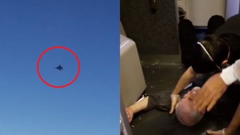 BINTEO: Η στιγμή που αμερικανικό μαχητικό F-15 αναχαιτίζει ιρανικό επιβατικό